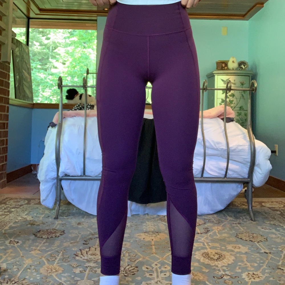 Lululemon mesh detail leggings